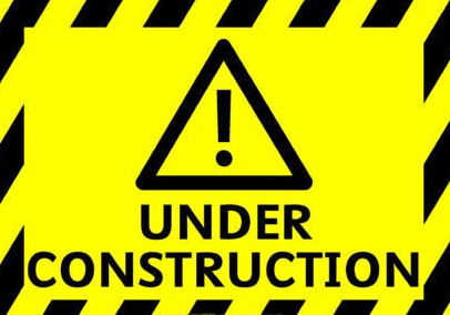 Under construction sign